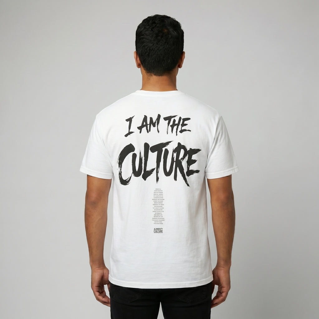 "I AM THE CULTURE" Regular Fit T-Shirts