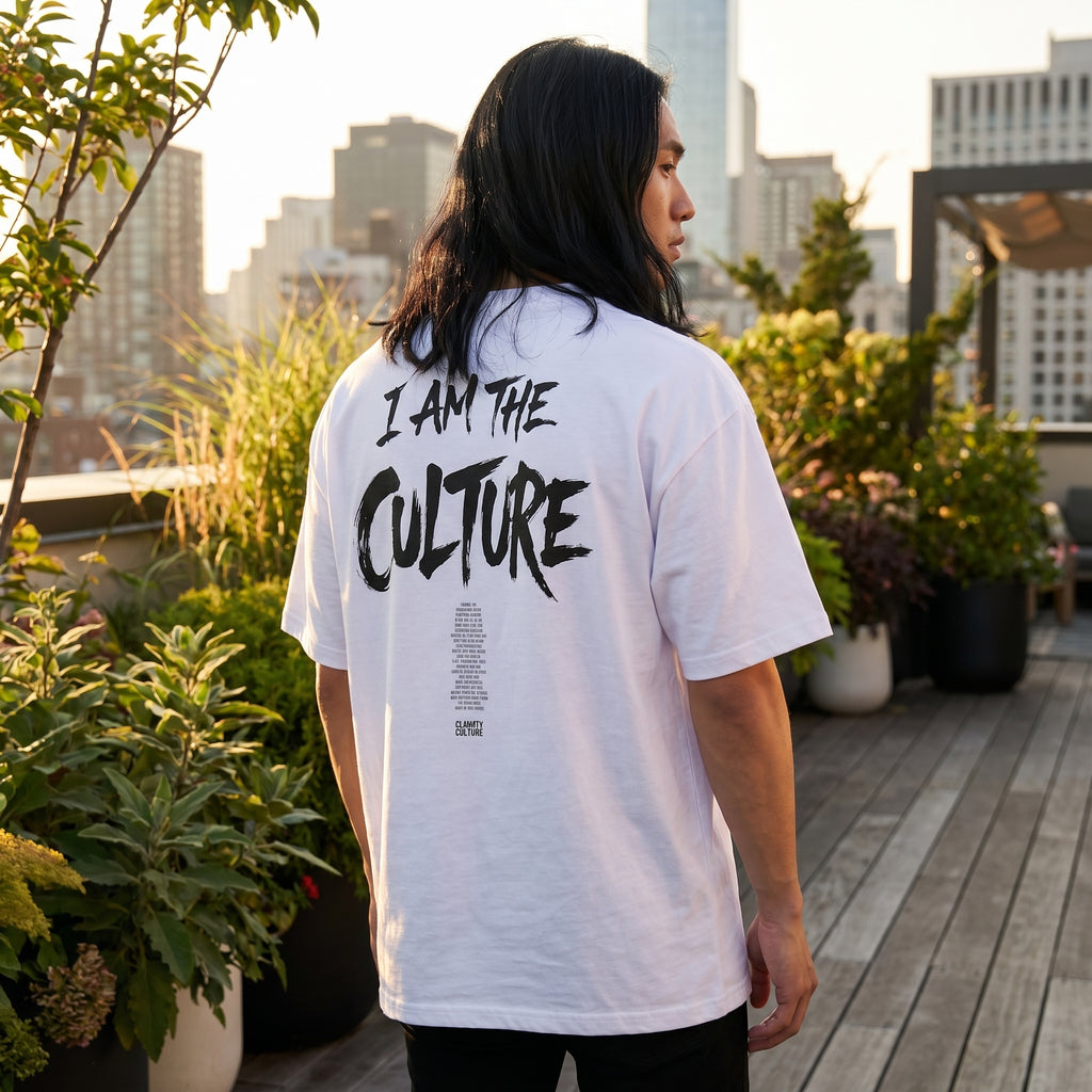 "I AM THE CULTURE" Oversized Tee